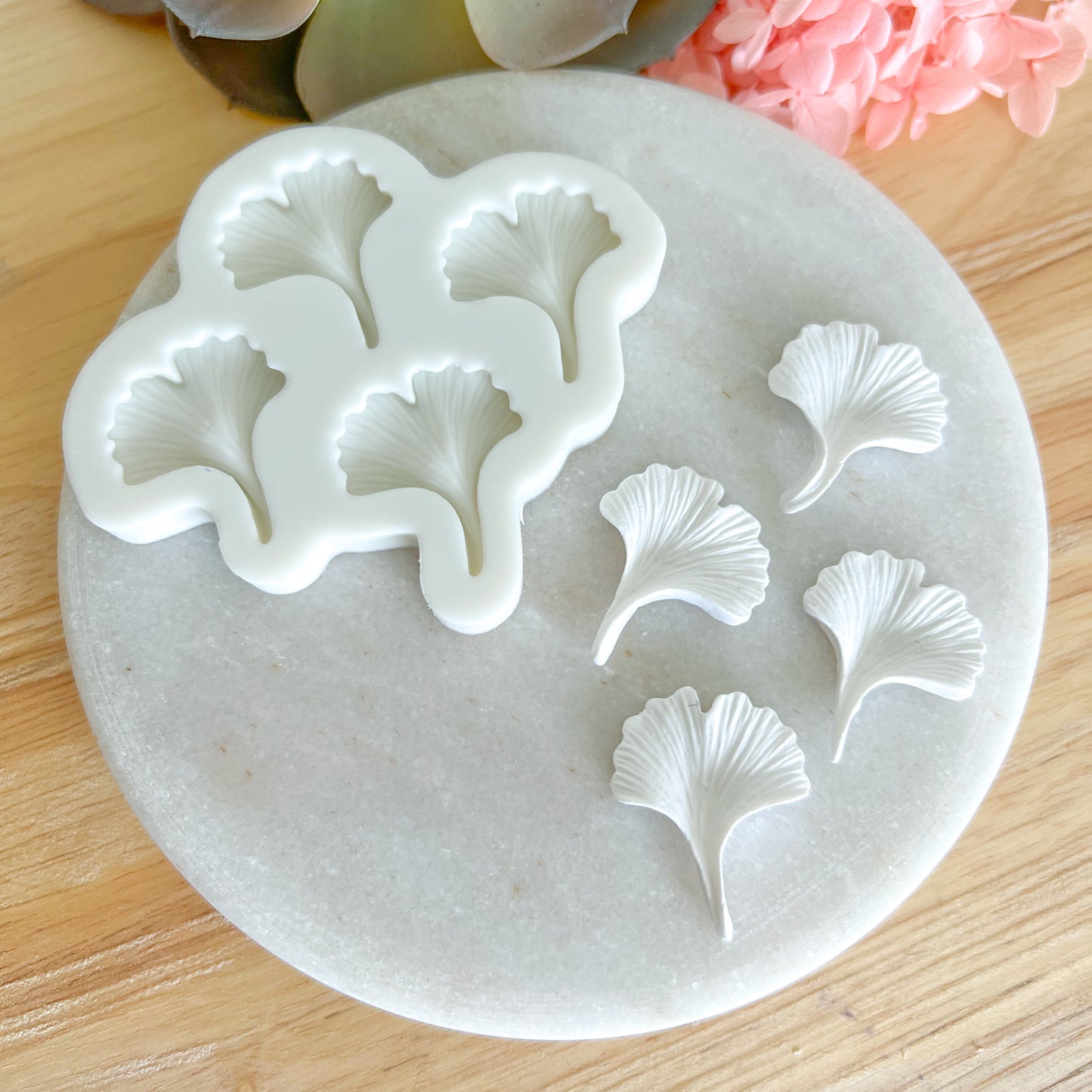 "Ginkgo Leaves" - Silicone Mould