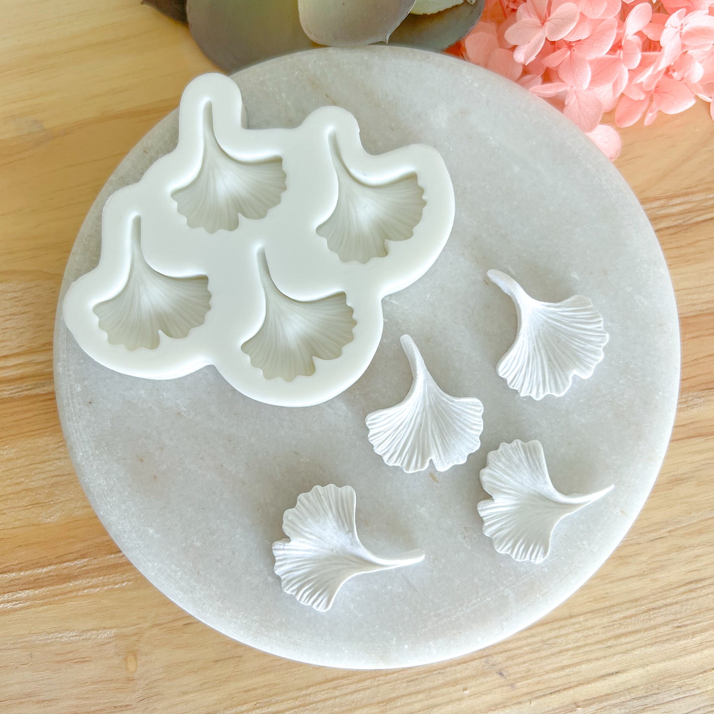 "Ginkgo Leaves" - Silicone Mould