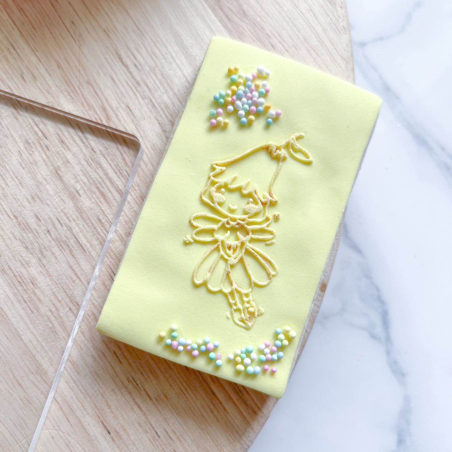 "Flower Fairy" Embossing Stamp