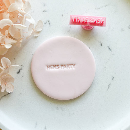 Hen's Party - Phrase Stamp