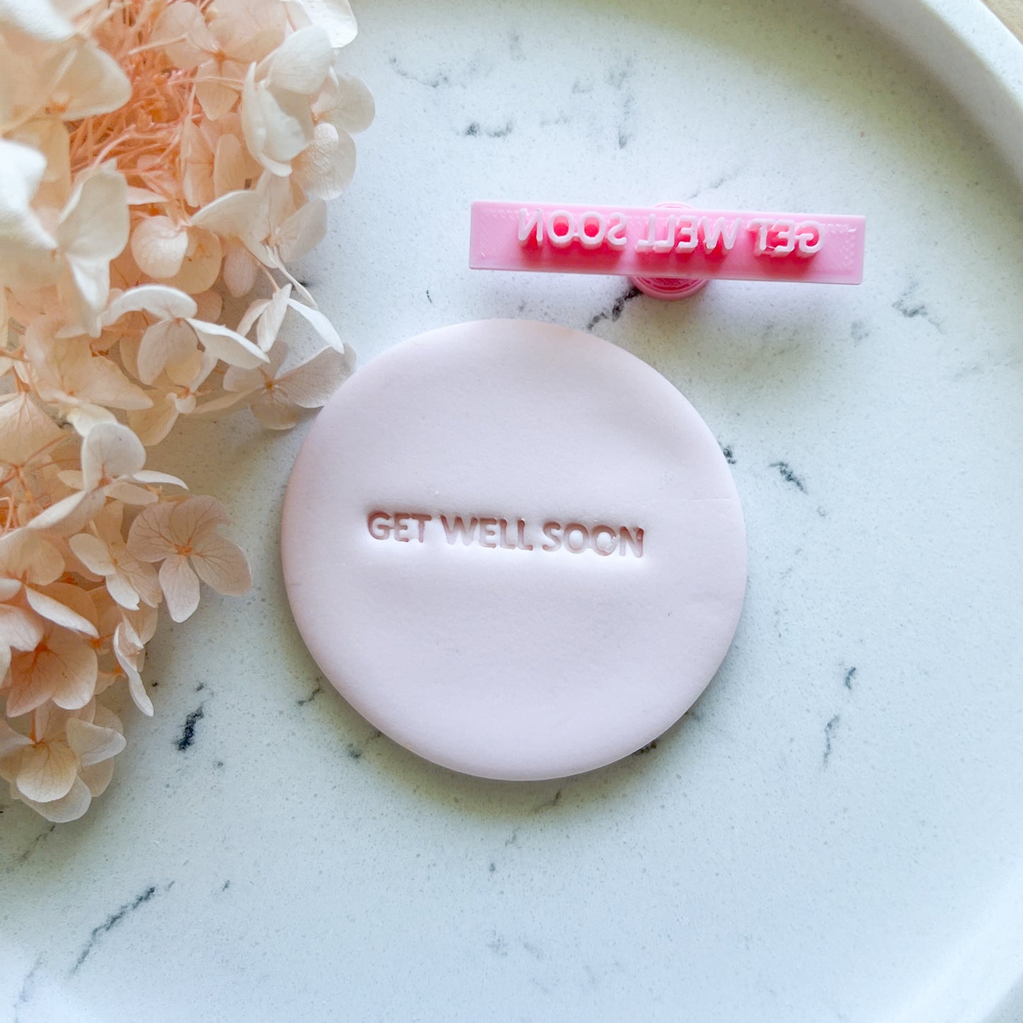 Get Well Soon - Phrase Stamp