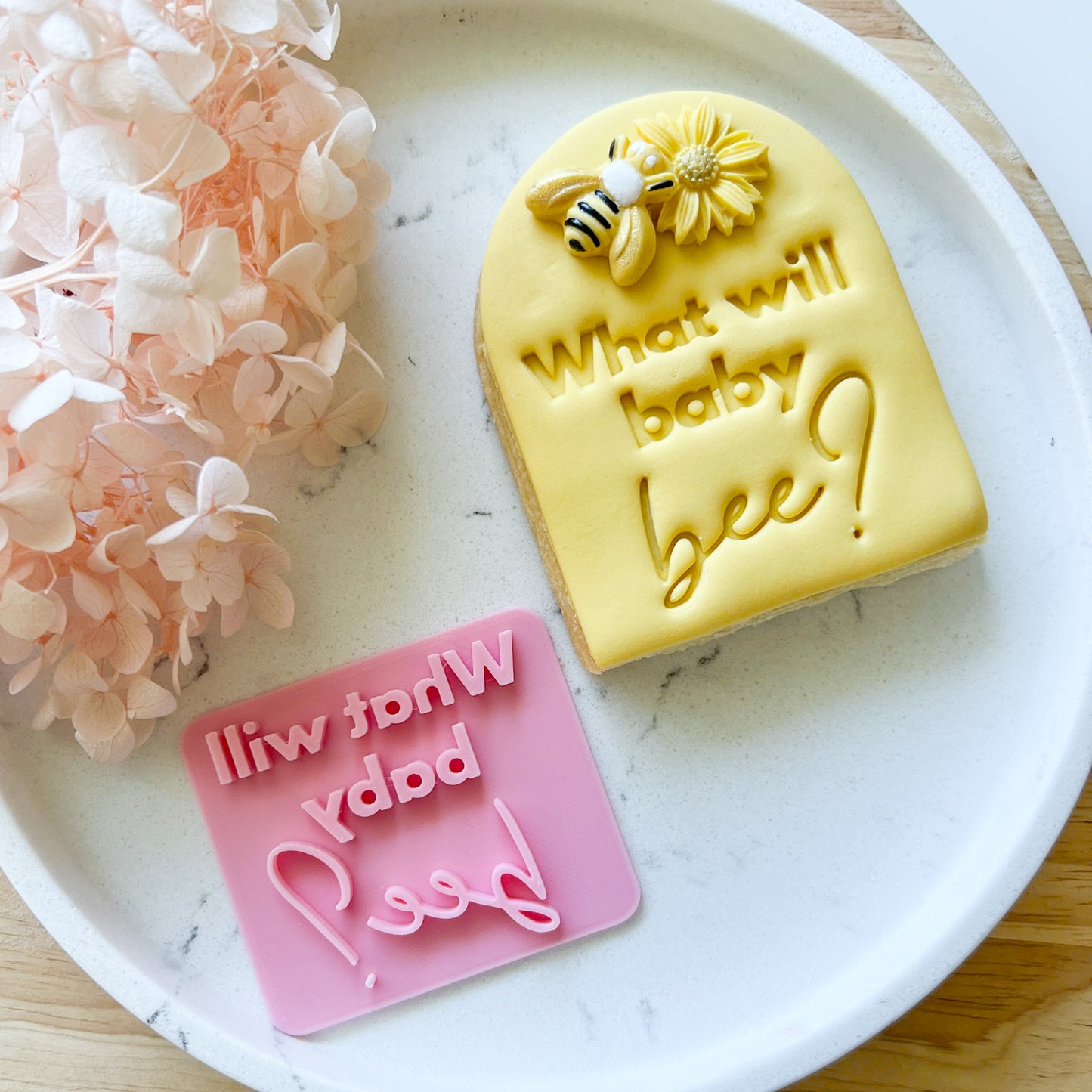 What Will Baby Bee? - Deboss Stamp