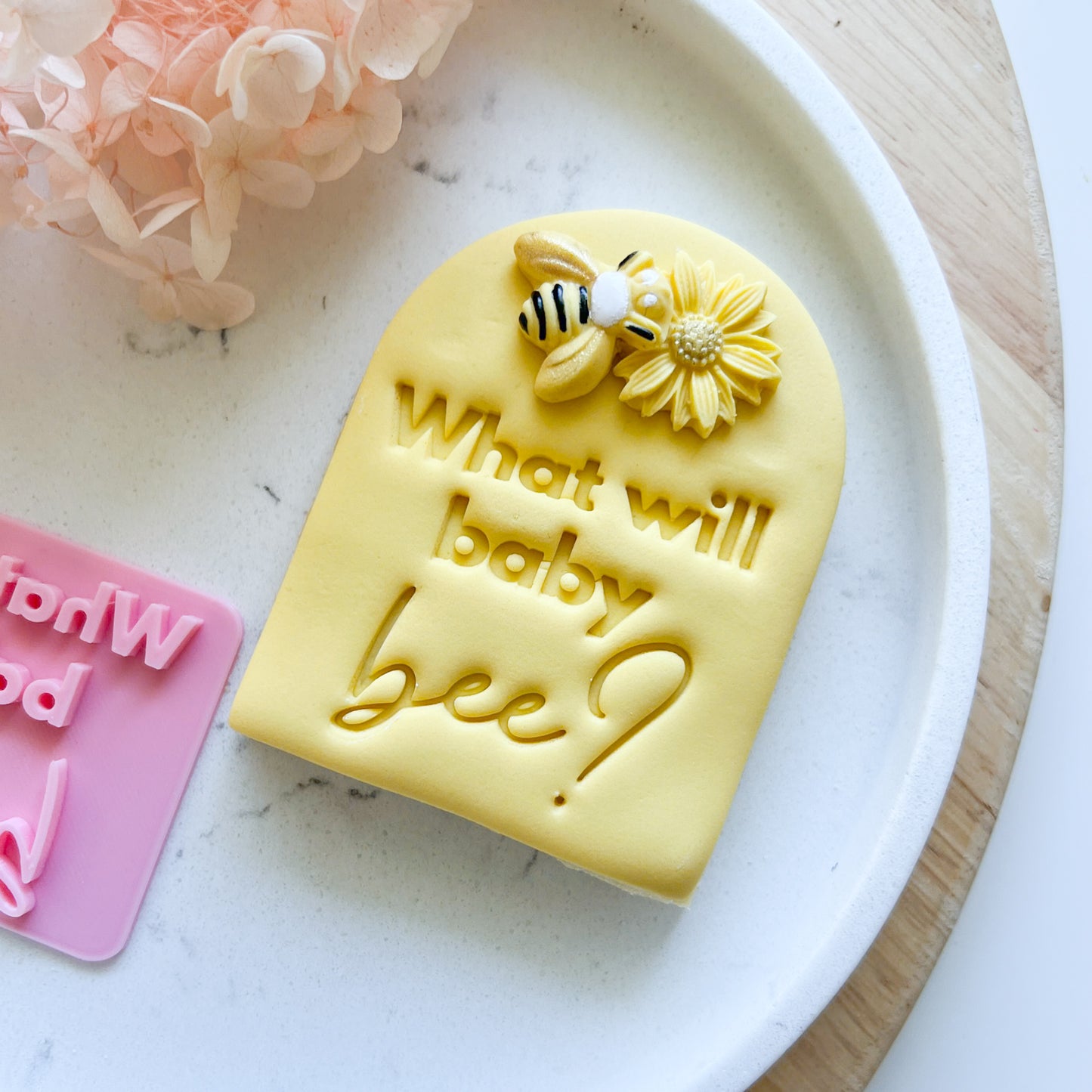 What Will Baby Bee? - Deboss Stamp