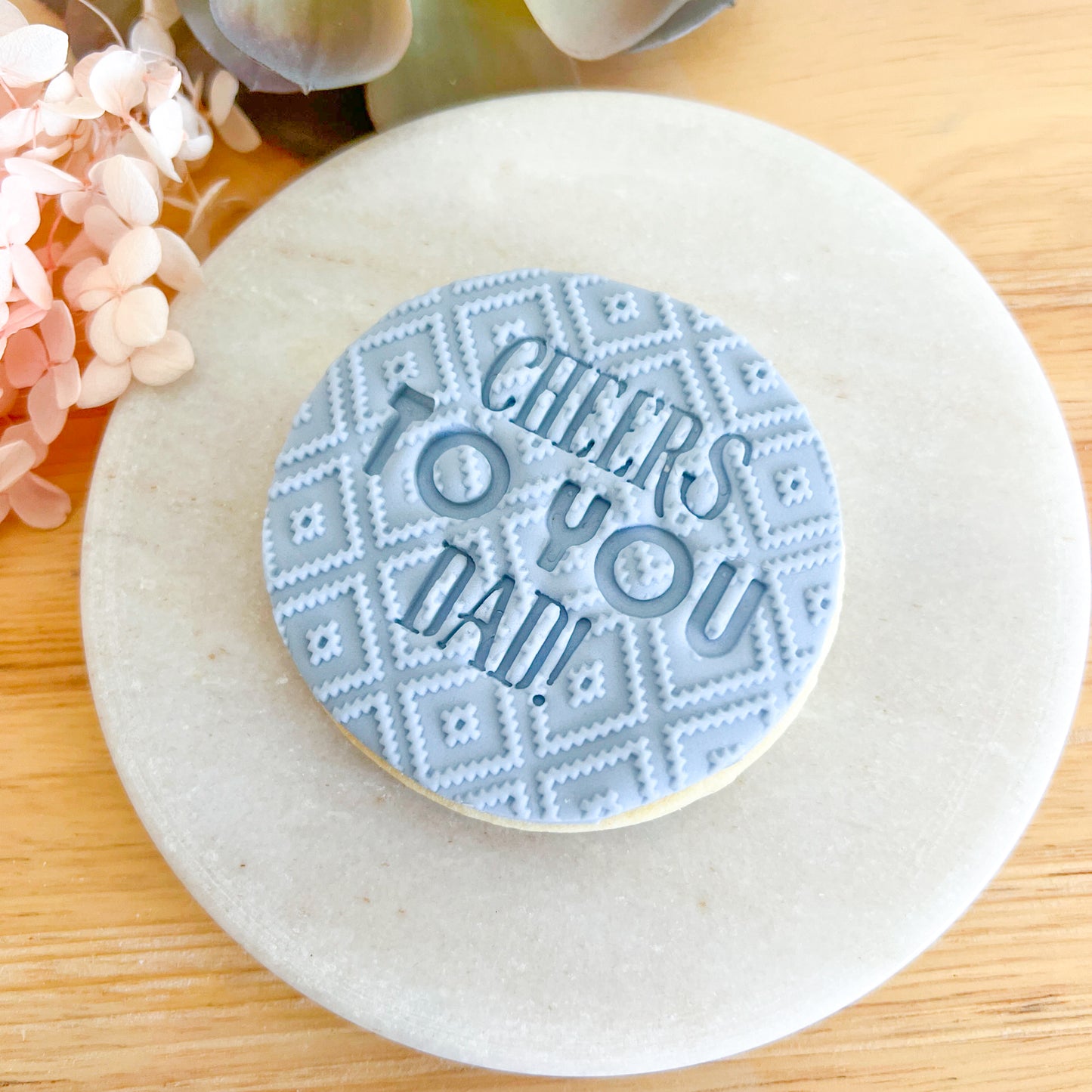 Cheers to You Dad! - Emboss Stamp