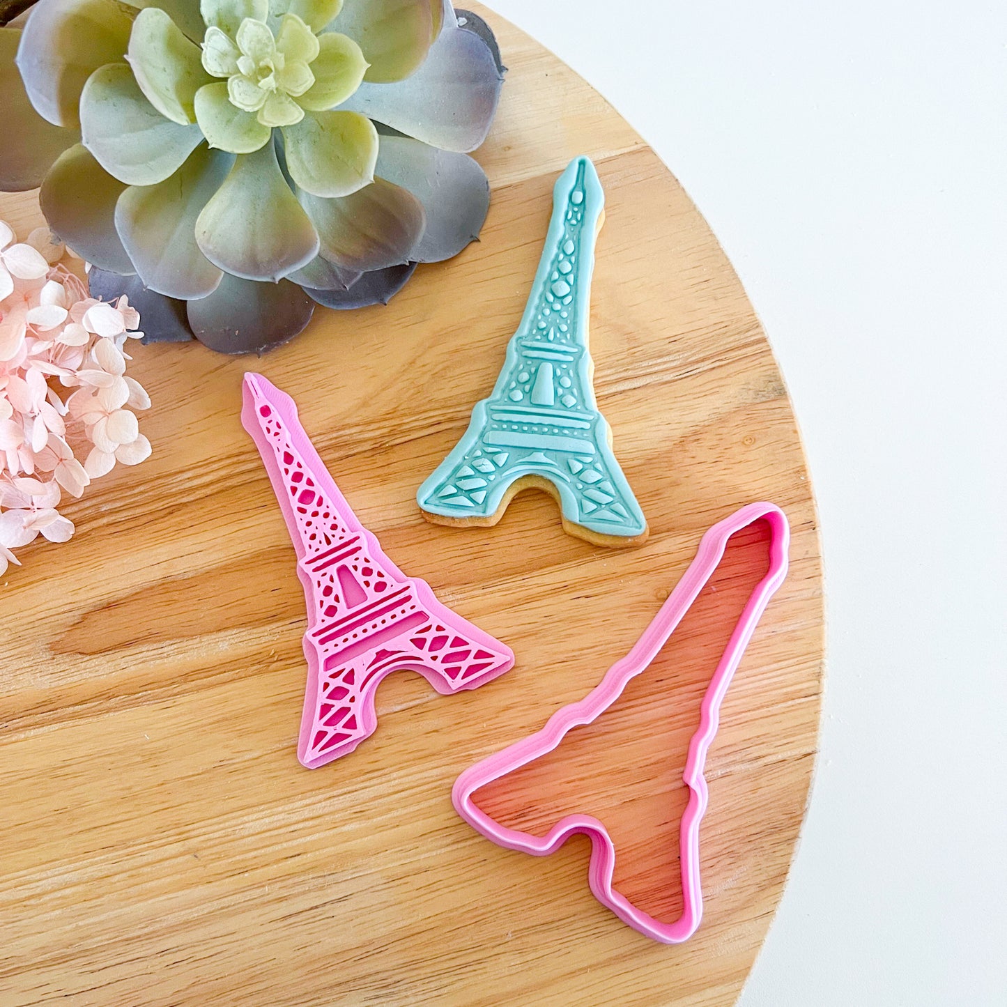 Eiffel Tower - Cookie Cutter & Stamp