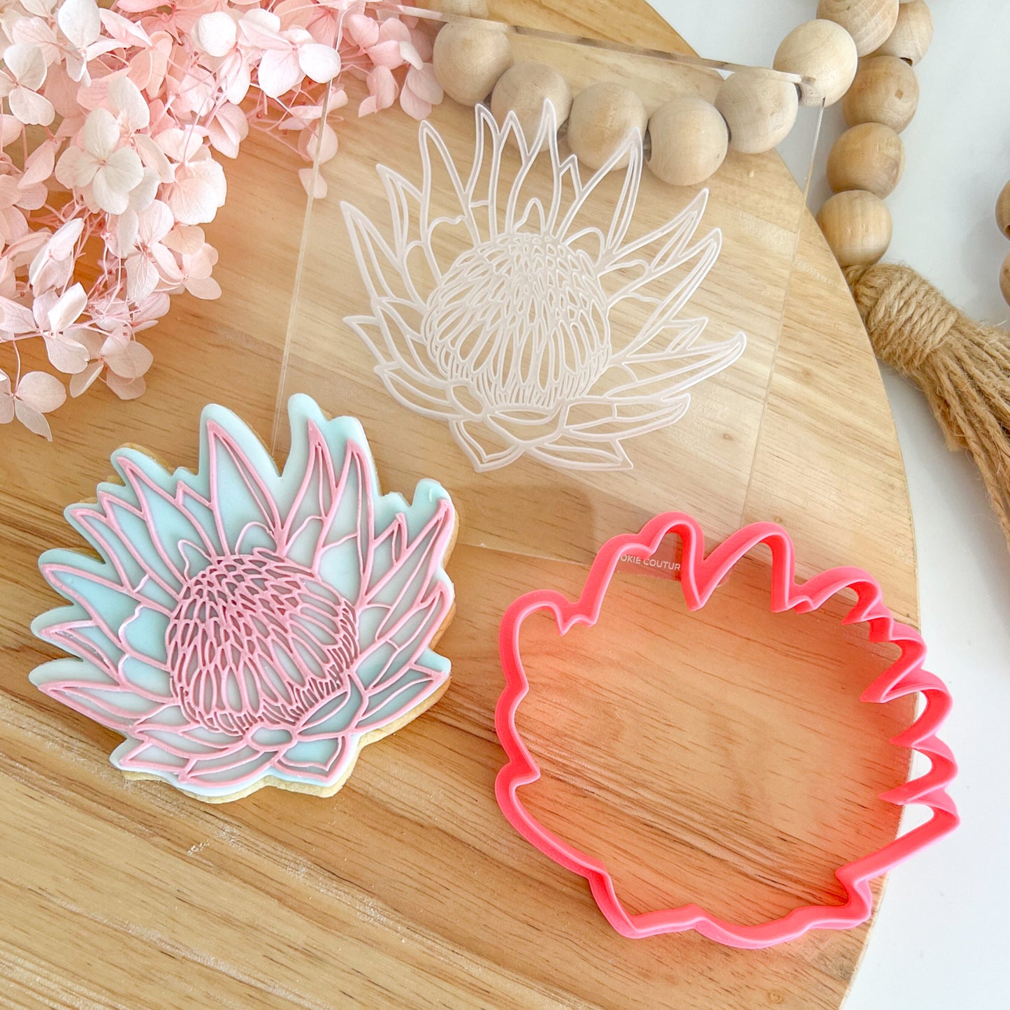 "Protea" Stamp & Cutter Set