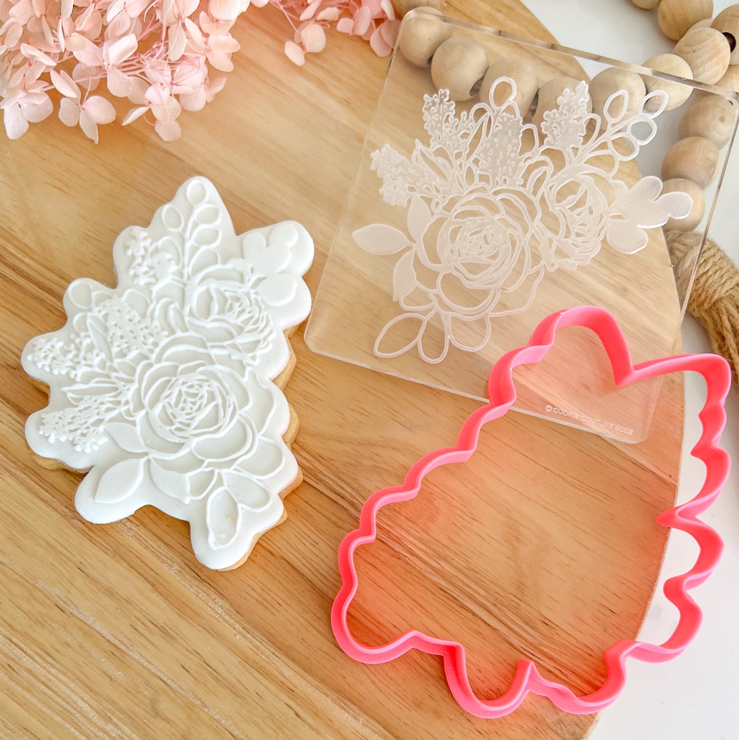 "Floral Swag" Stamp & Cutter Set