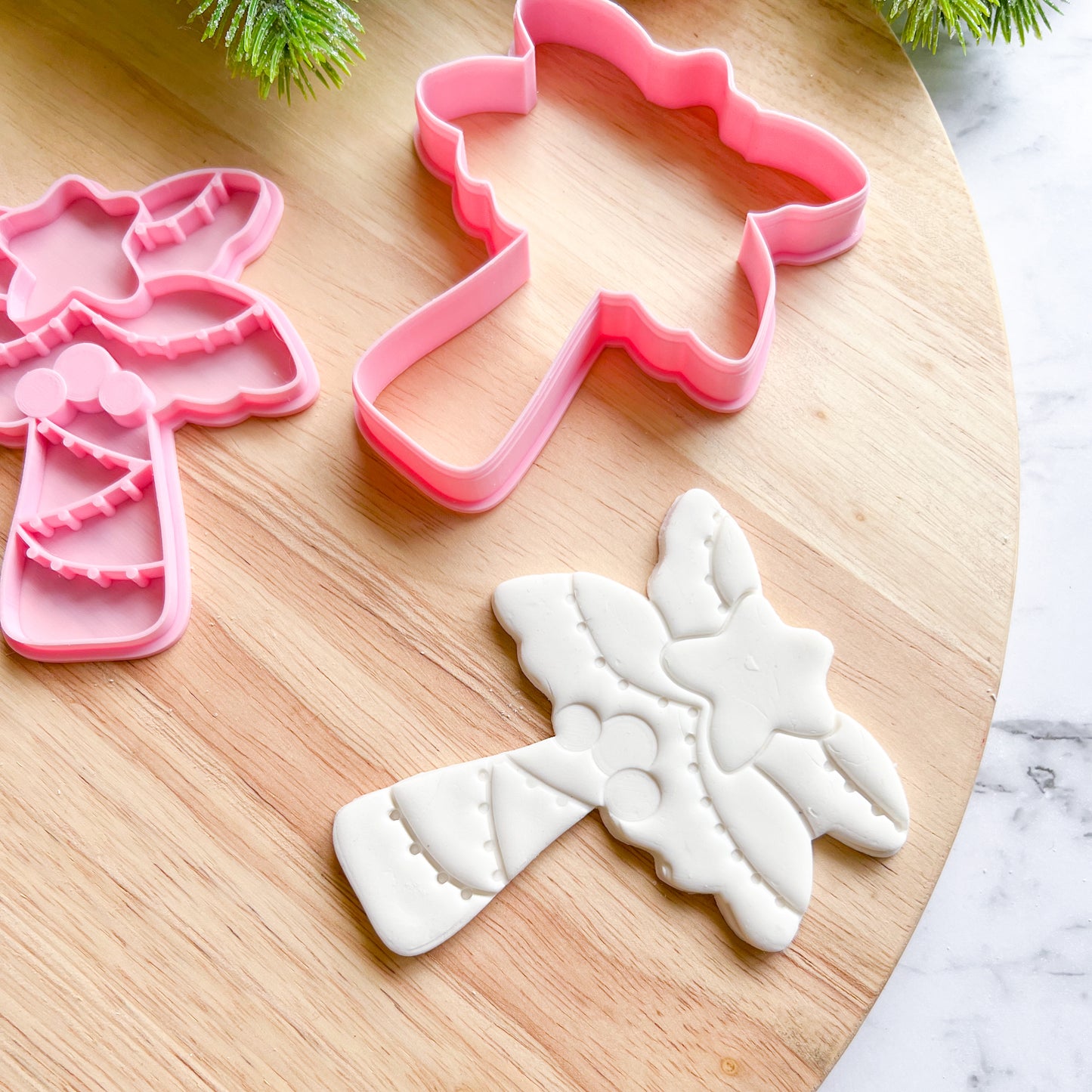 "Christmas Palm #1" Cookie Cutter and Stamp