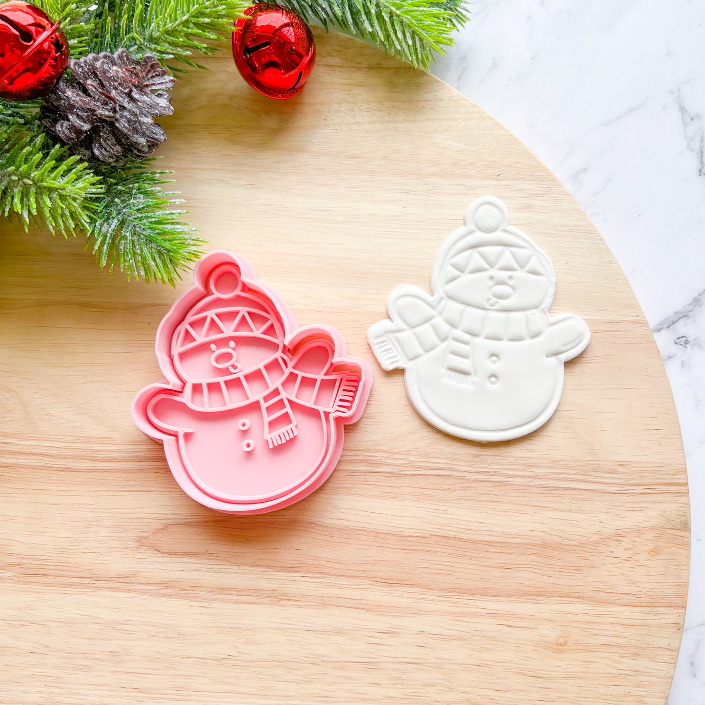 "Frosty" Cookie Cutter & Stamp