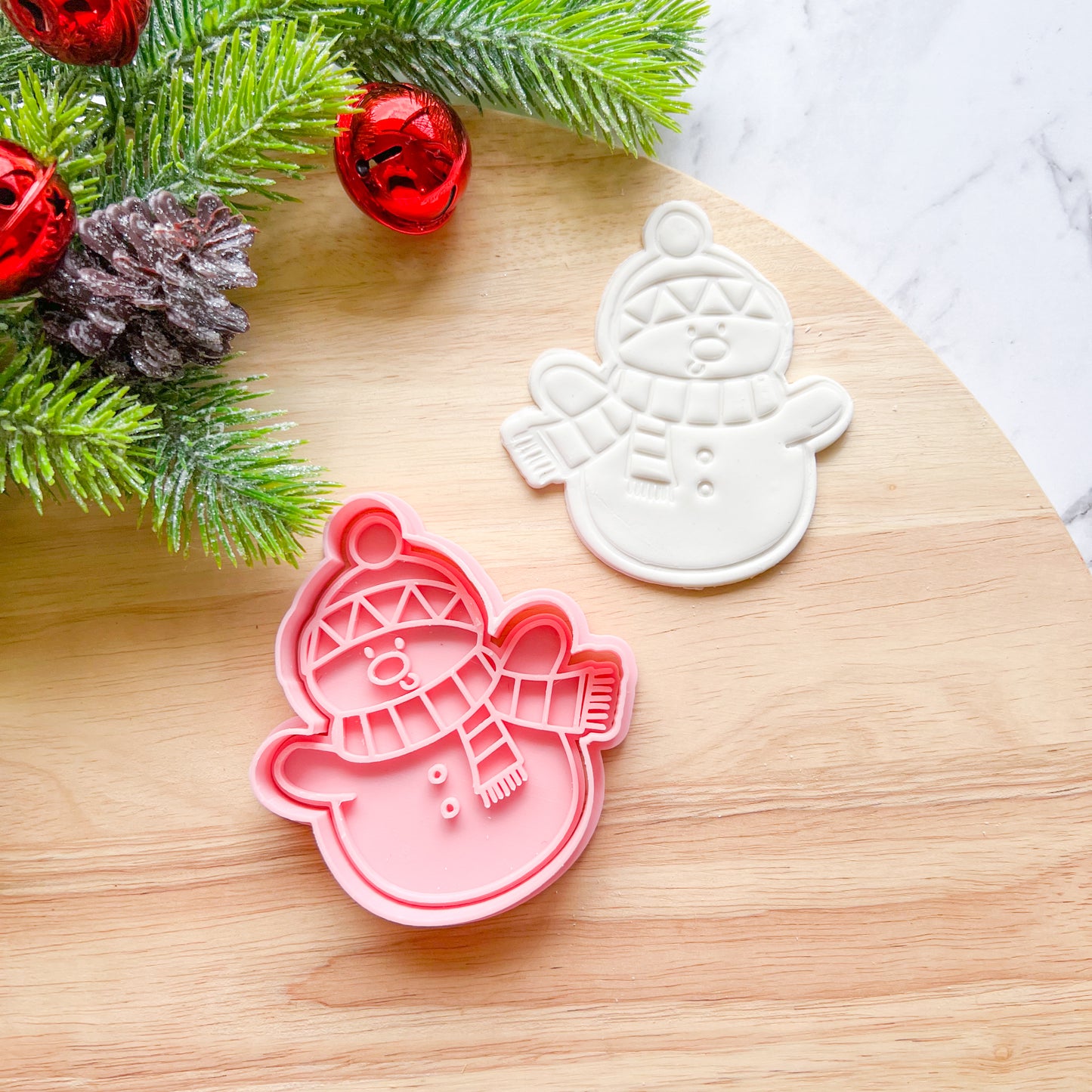 "Frosty" Cookie Cutter & Stamp