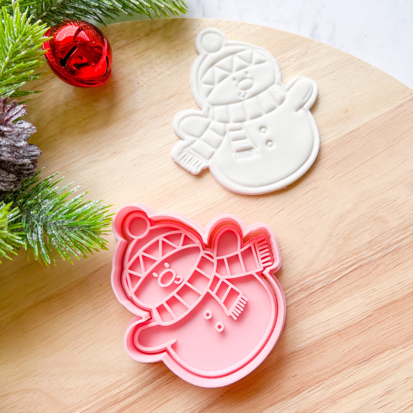 "Frosty" Cookie Cutter & Stamp