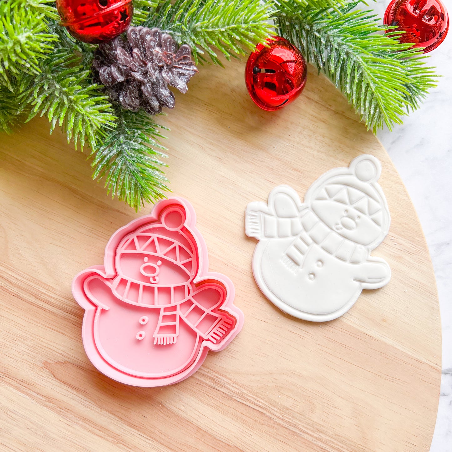 "Frosty" Cookie Cutter & Stamp