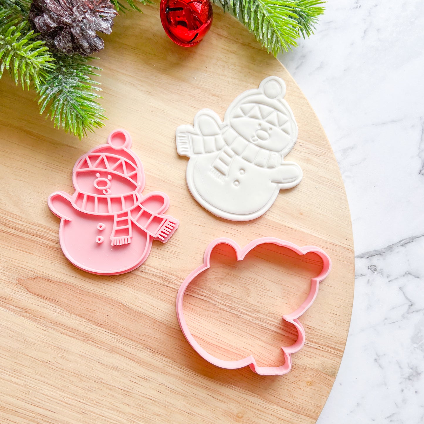 "Frosty" Cookie Cutter & Stamp