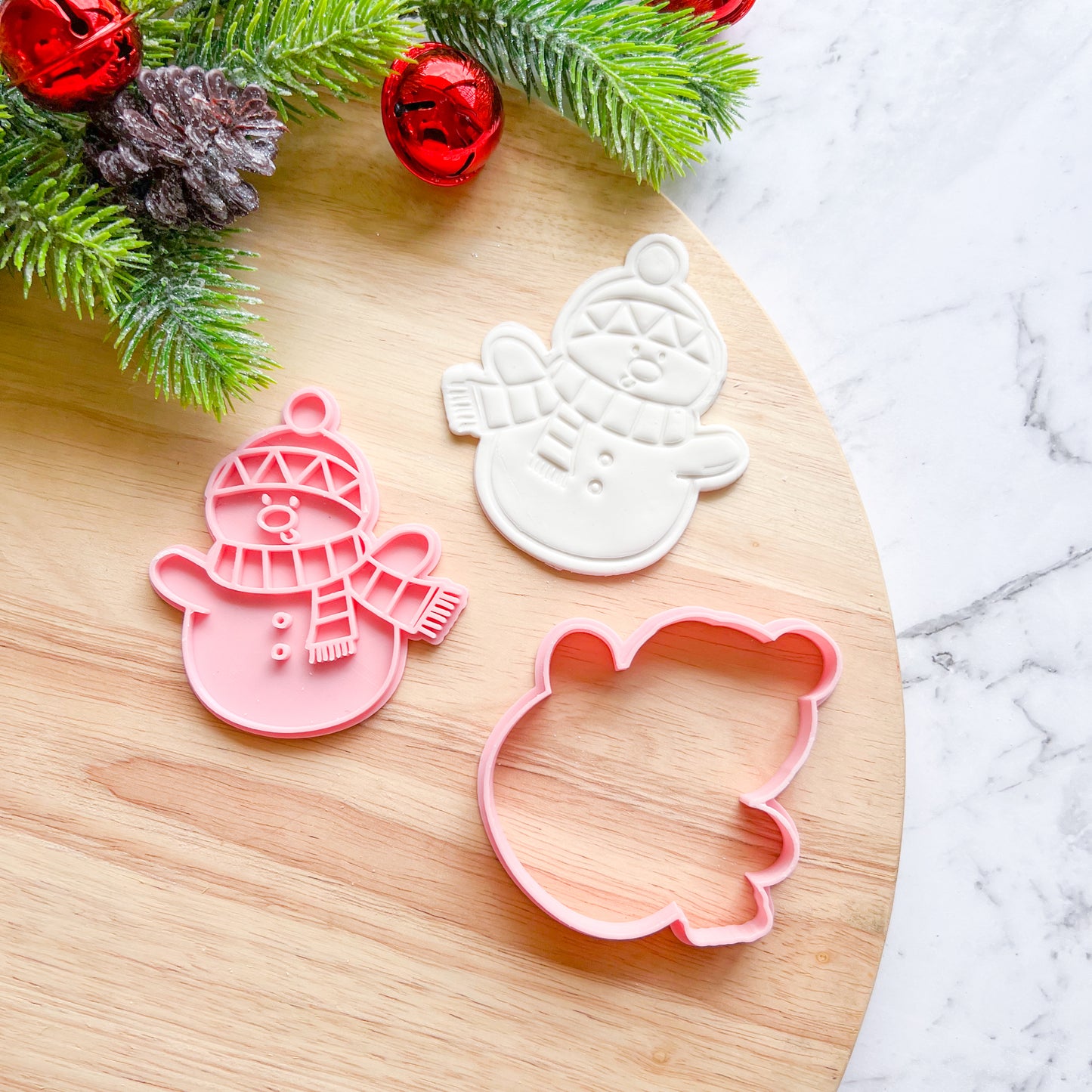 "Frosty" Cookie Cutter & Stamp