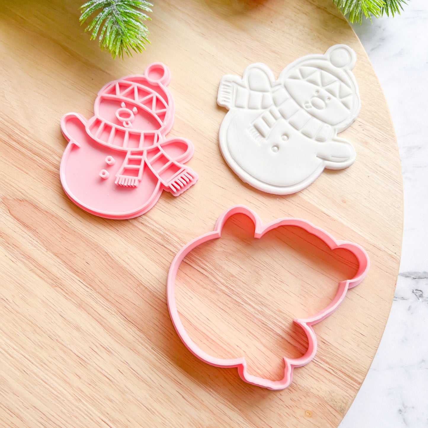 "Frosty" Cookie Cutter & Stamp