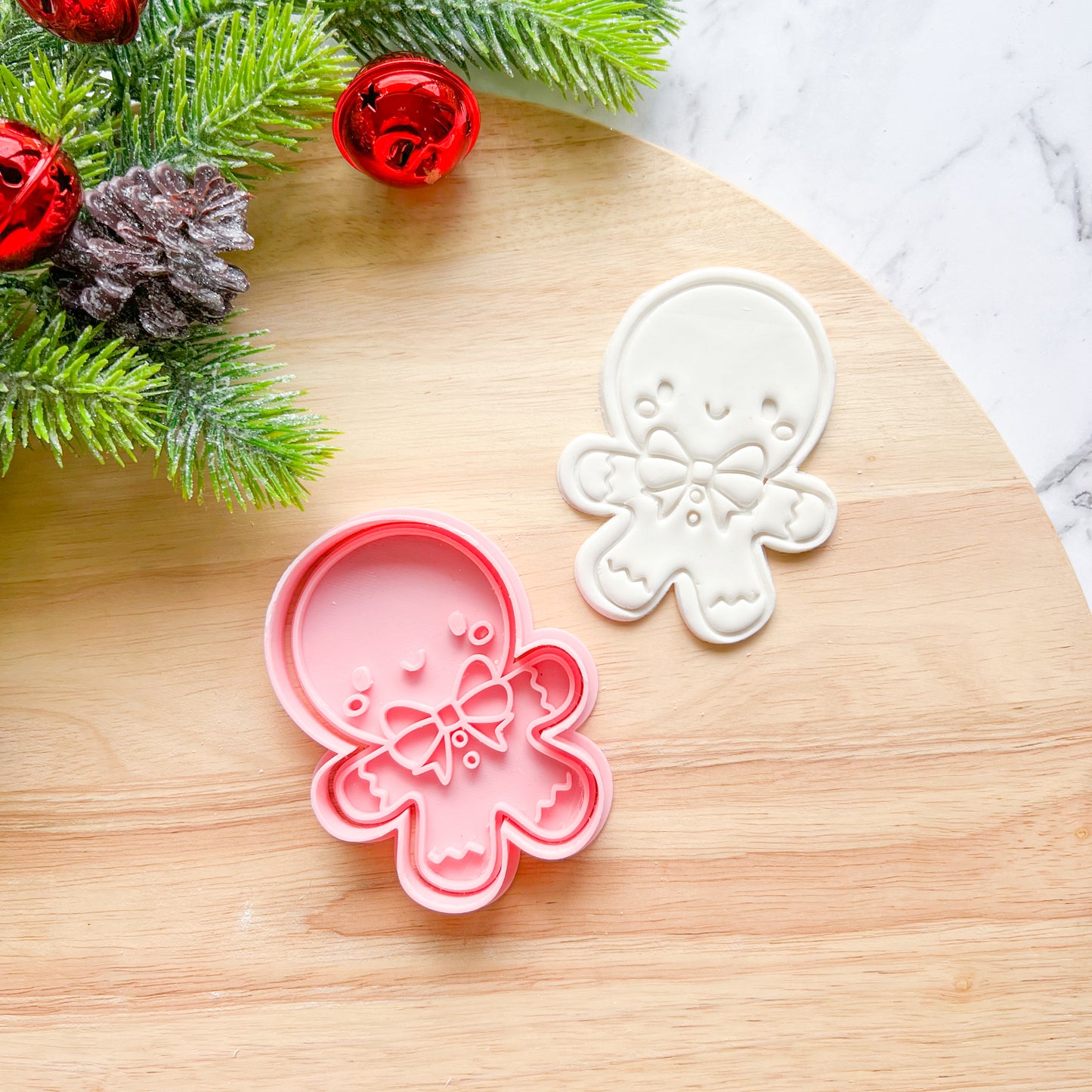 "Gingerbread" Cookie Cutter & Stamp