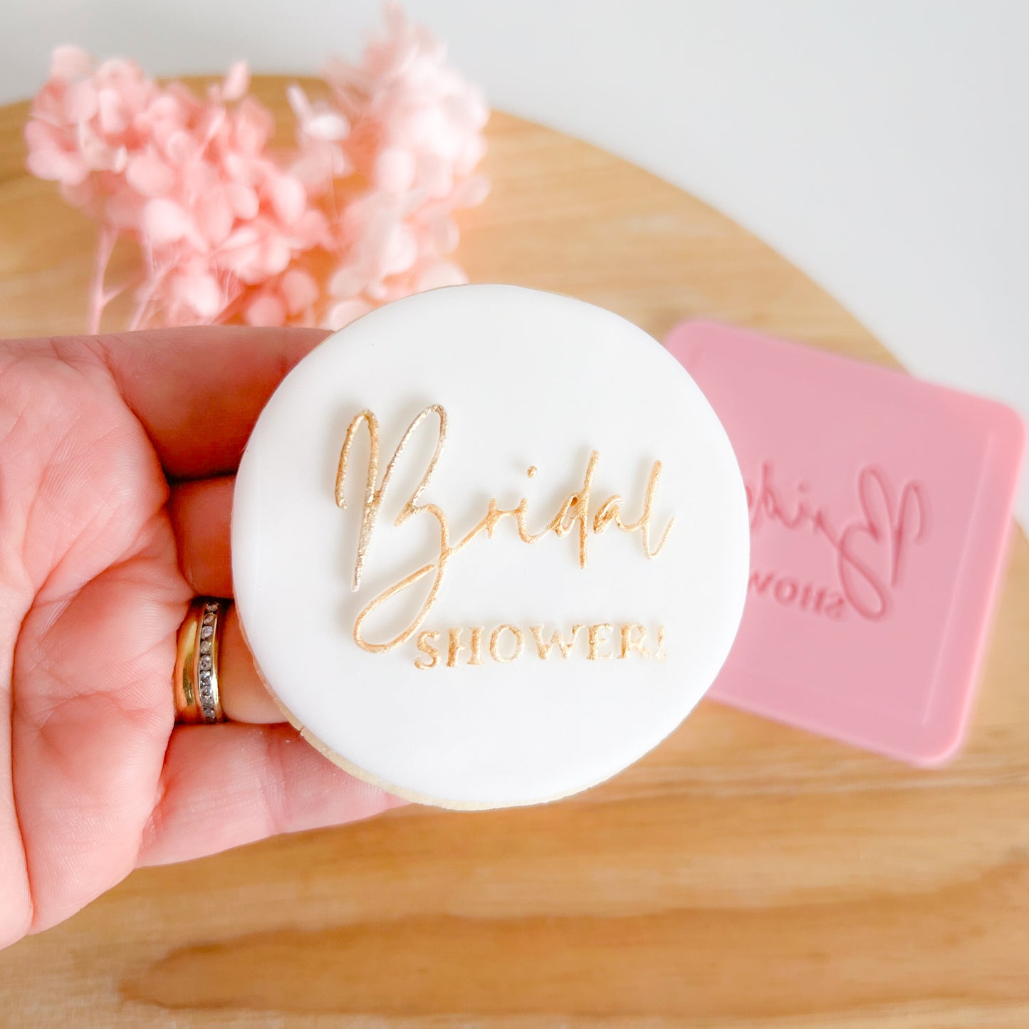 "Bridal Shower" - Embossing Stamp