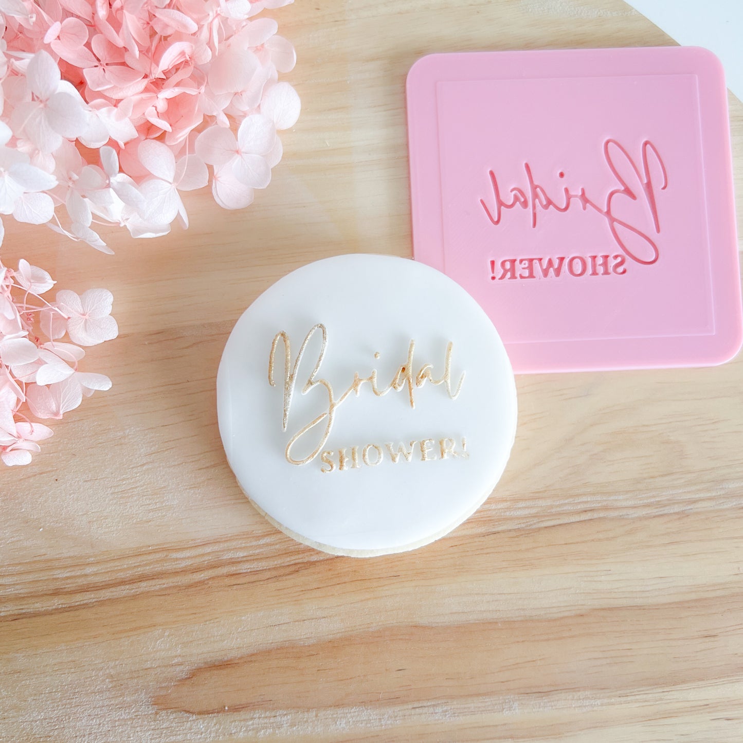 "Bridal Shower" - Embossing Stamp