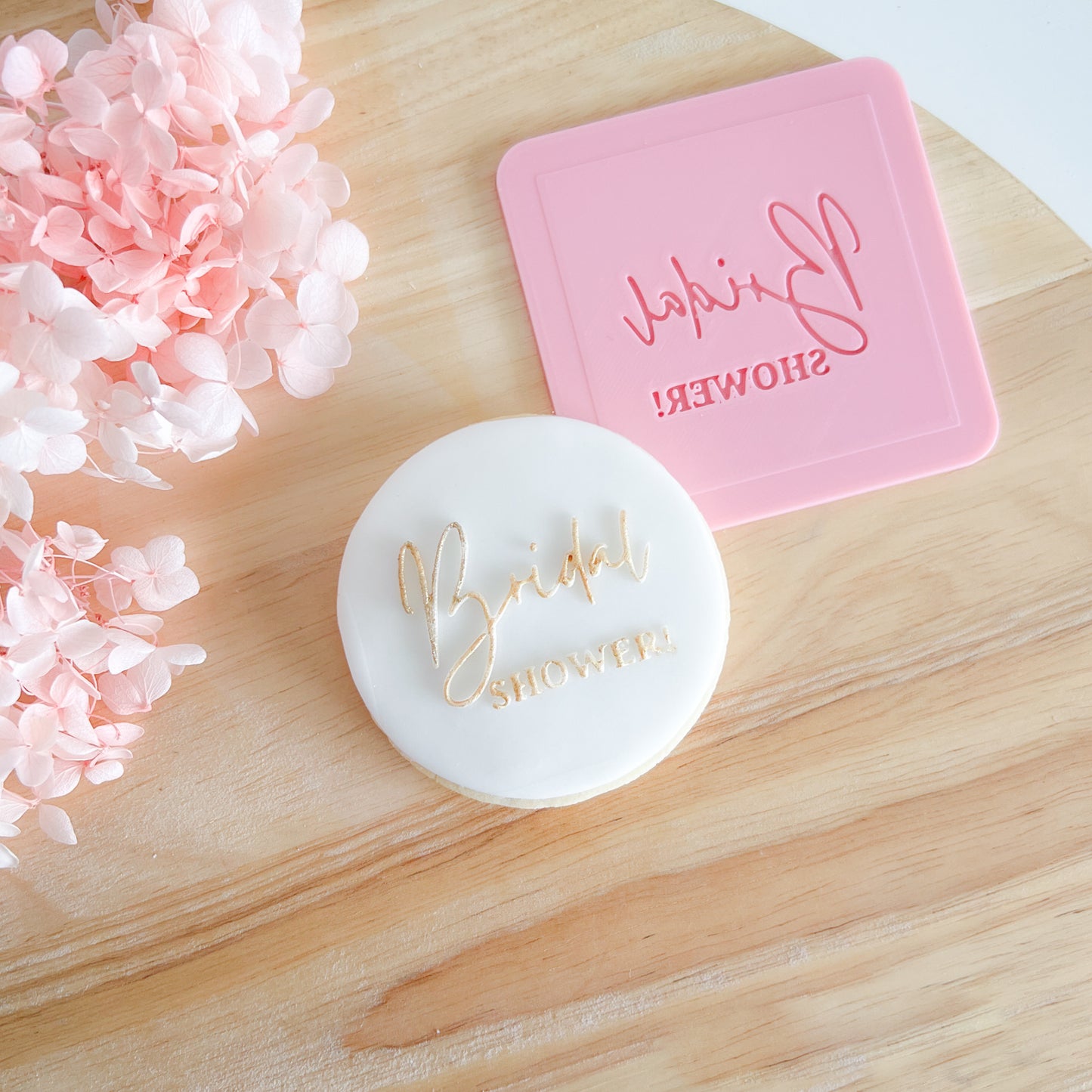 "Bridal Shower" - Embossing Stamp