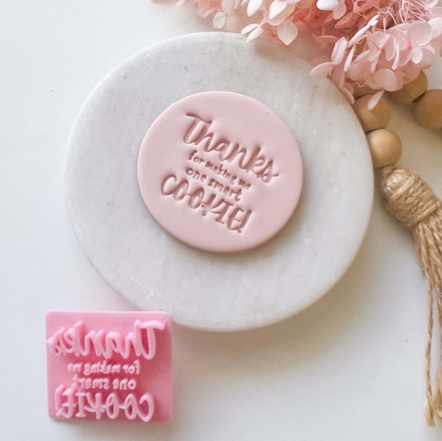 One Smart Cookie - Deboss Stamp