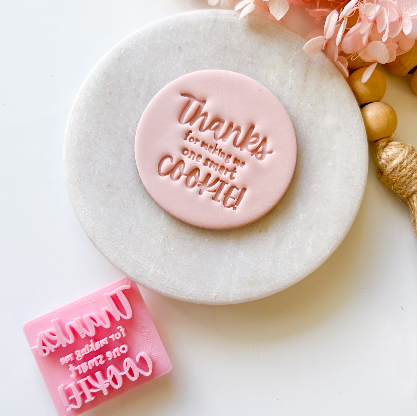 One Smart Cookie - Deboss Stamp