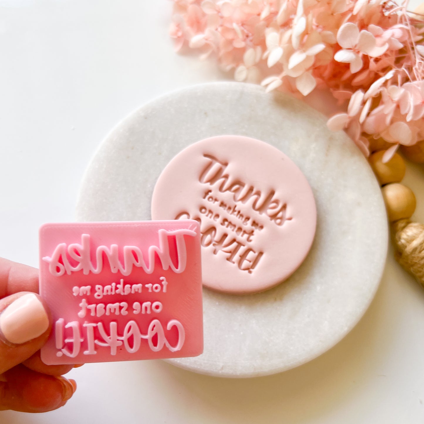 One Smart Cookie - Deboss Stamp