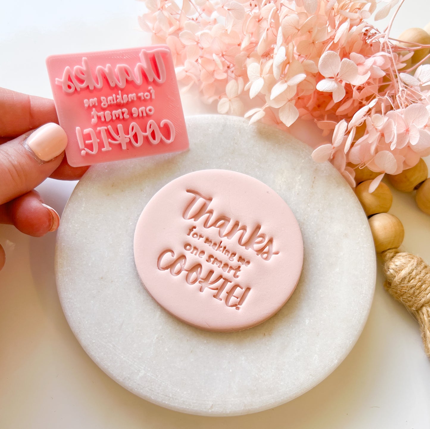 One Smart Cookie - Deboss Stamp