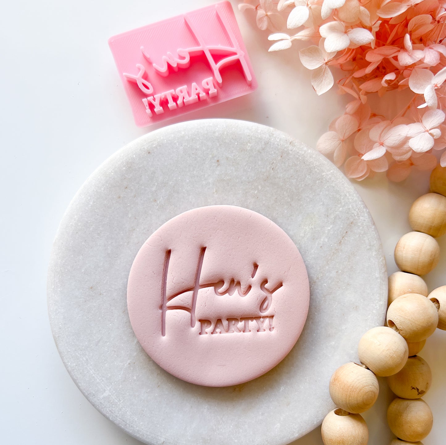 Hen's Party - Deboss Stamp