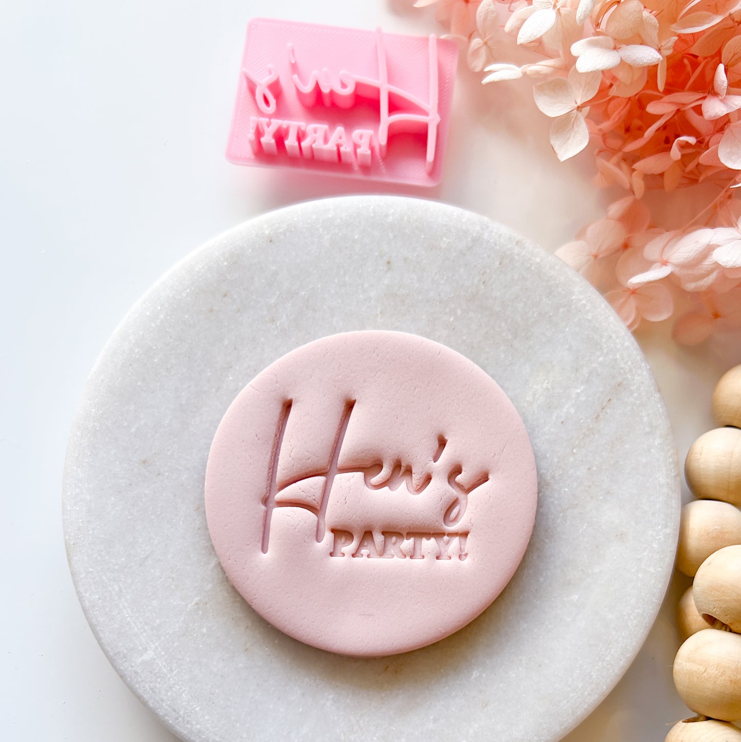 Hen's Party - Deboss Stamp