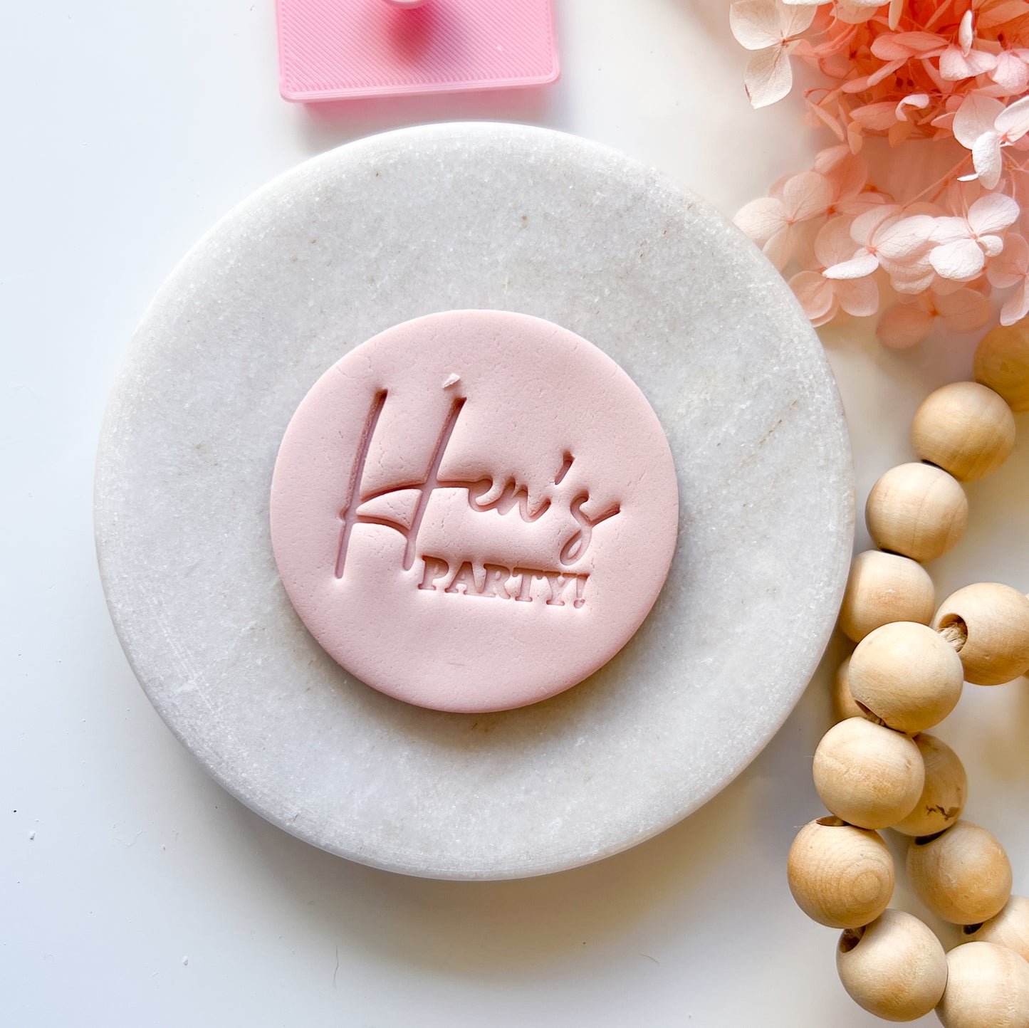 Hen's Party - Deboss Stamp