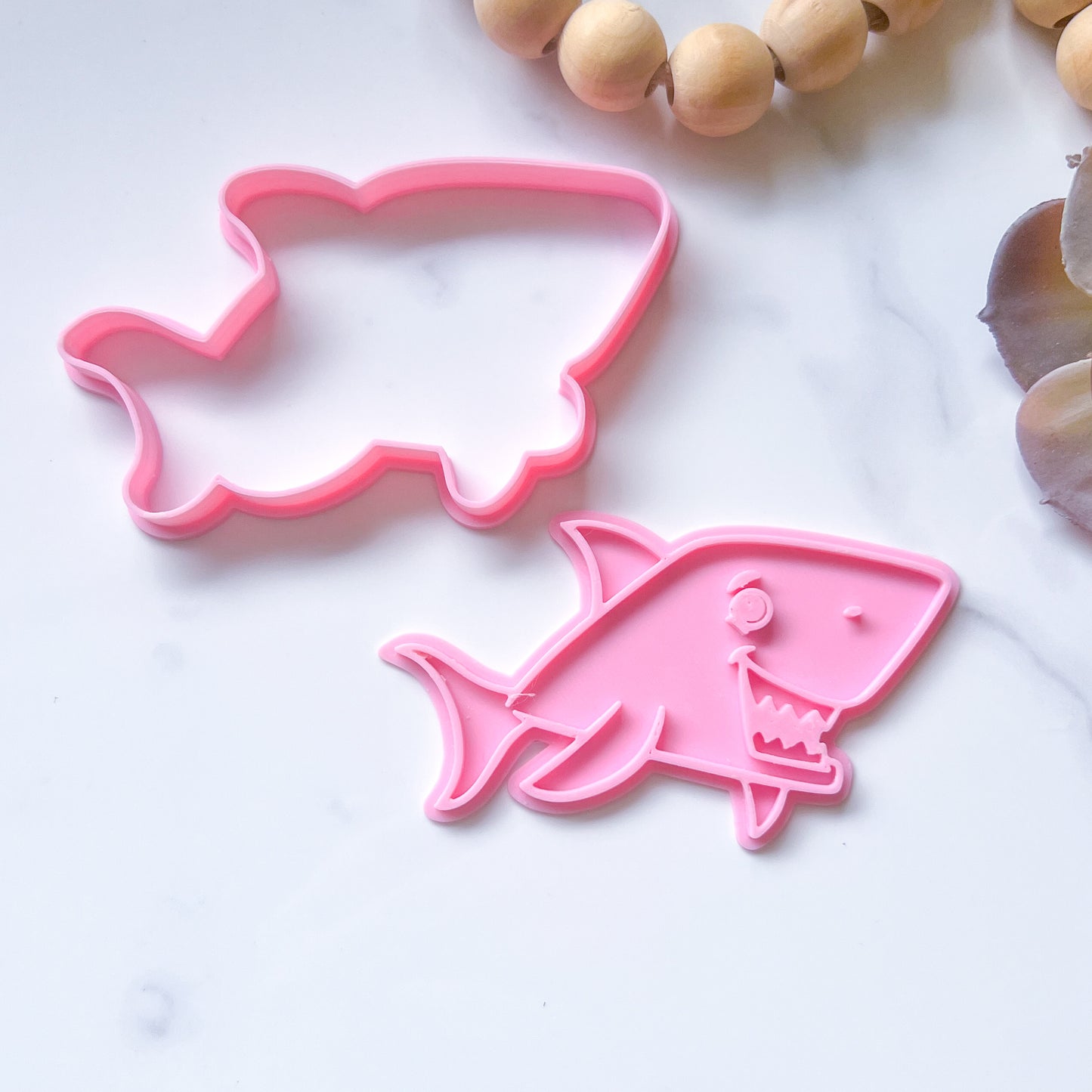 "Shark" - Cookie Cutter & Stamp LAST ONE!