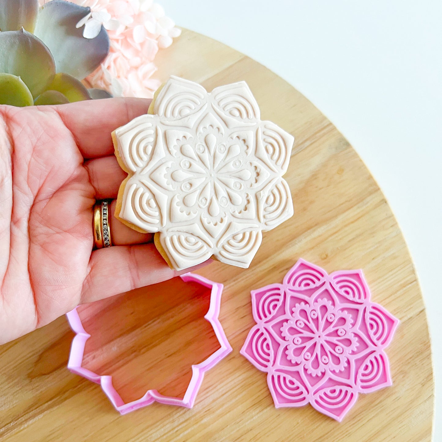 Mandala Style C - Cookie Cutter & Stamp