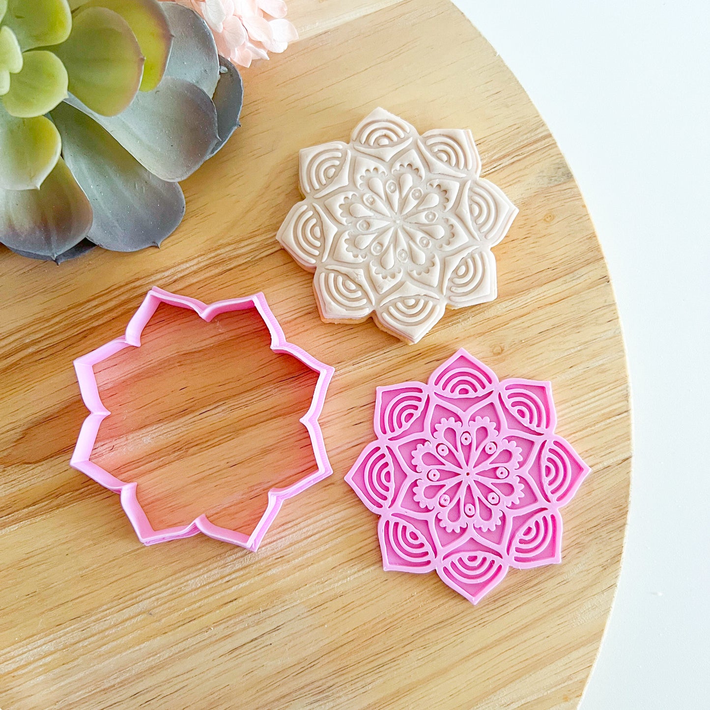 Mandala Style C - Cookie Cutter & Stamp