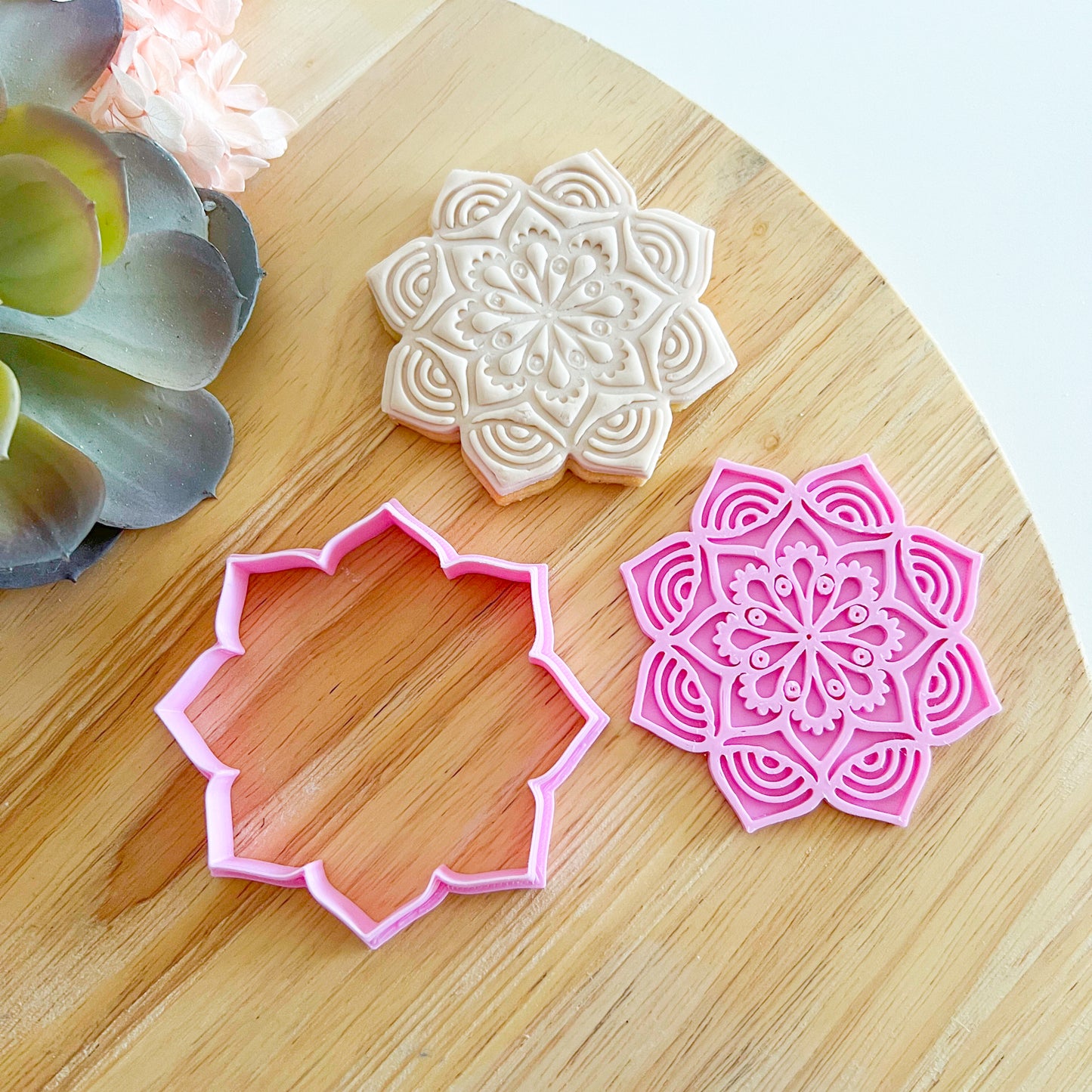 Mandala Style C - Cookie Cutter & Stamp