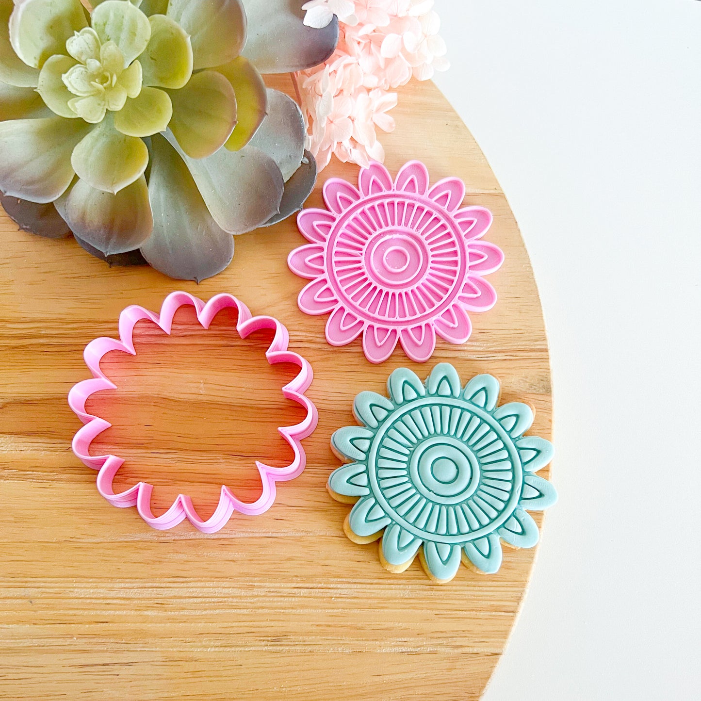 Mandala Style A - Cookie Cutter & Stamp