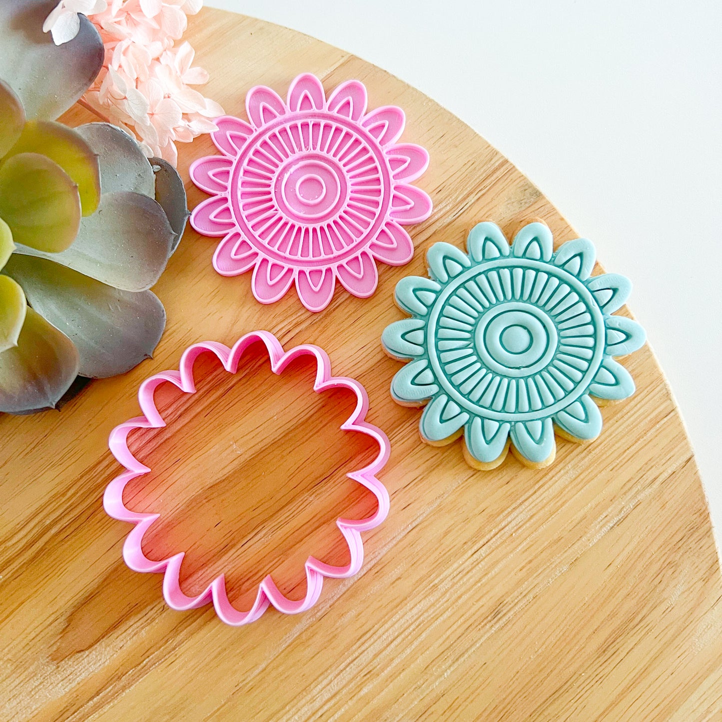 Mandala Style A - Cookie Cutter & Stamp