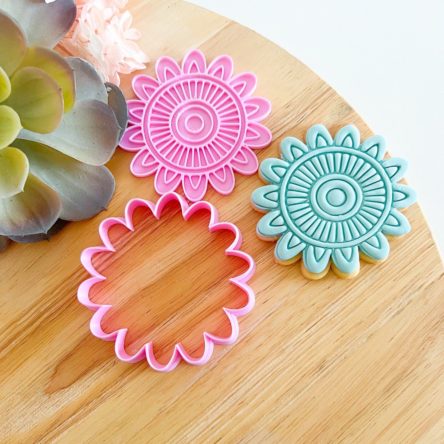 Mandala Style A - Cookie Cutter & Stamp