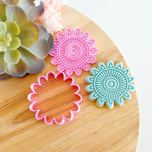 Mandala Style A - Cookie Cutter & Stamp