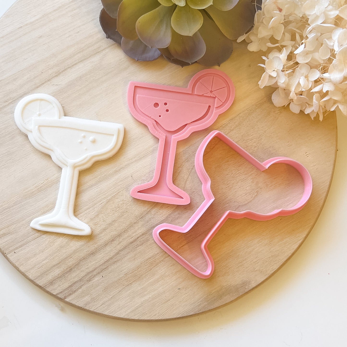 "Margarita Time" - Cookie Cutter & Stamp