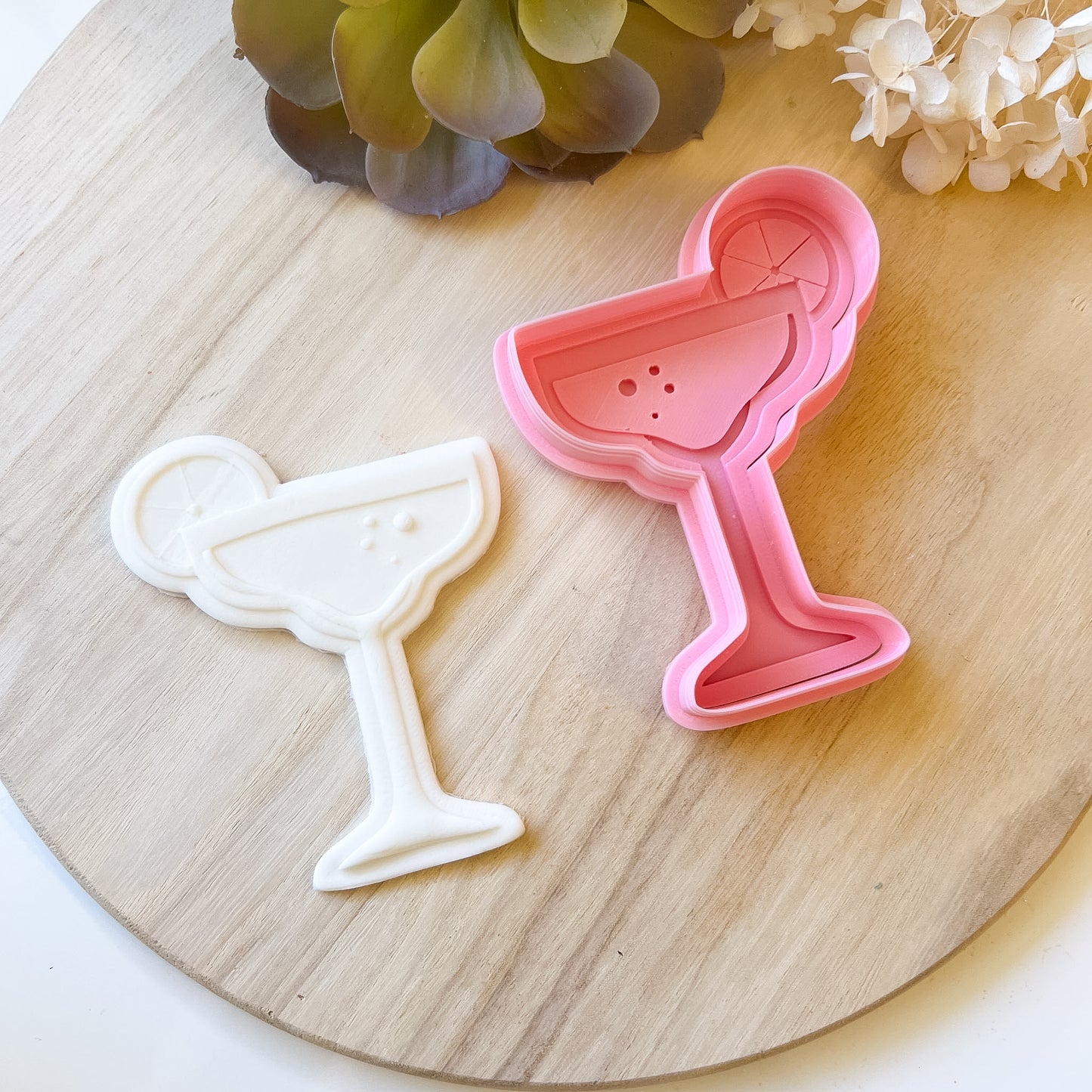 "Margarita Time" - Cookie Cutter & Stamp