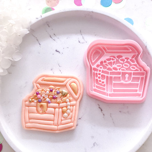 "Treasure Chest" - Cookie Cutter & Stamp
