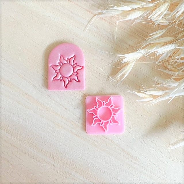 kitandco.com.au Stamp Boho Sun  - Texture Stamp