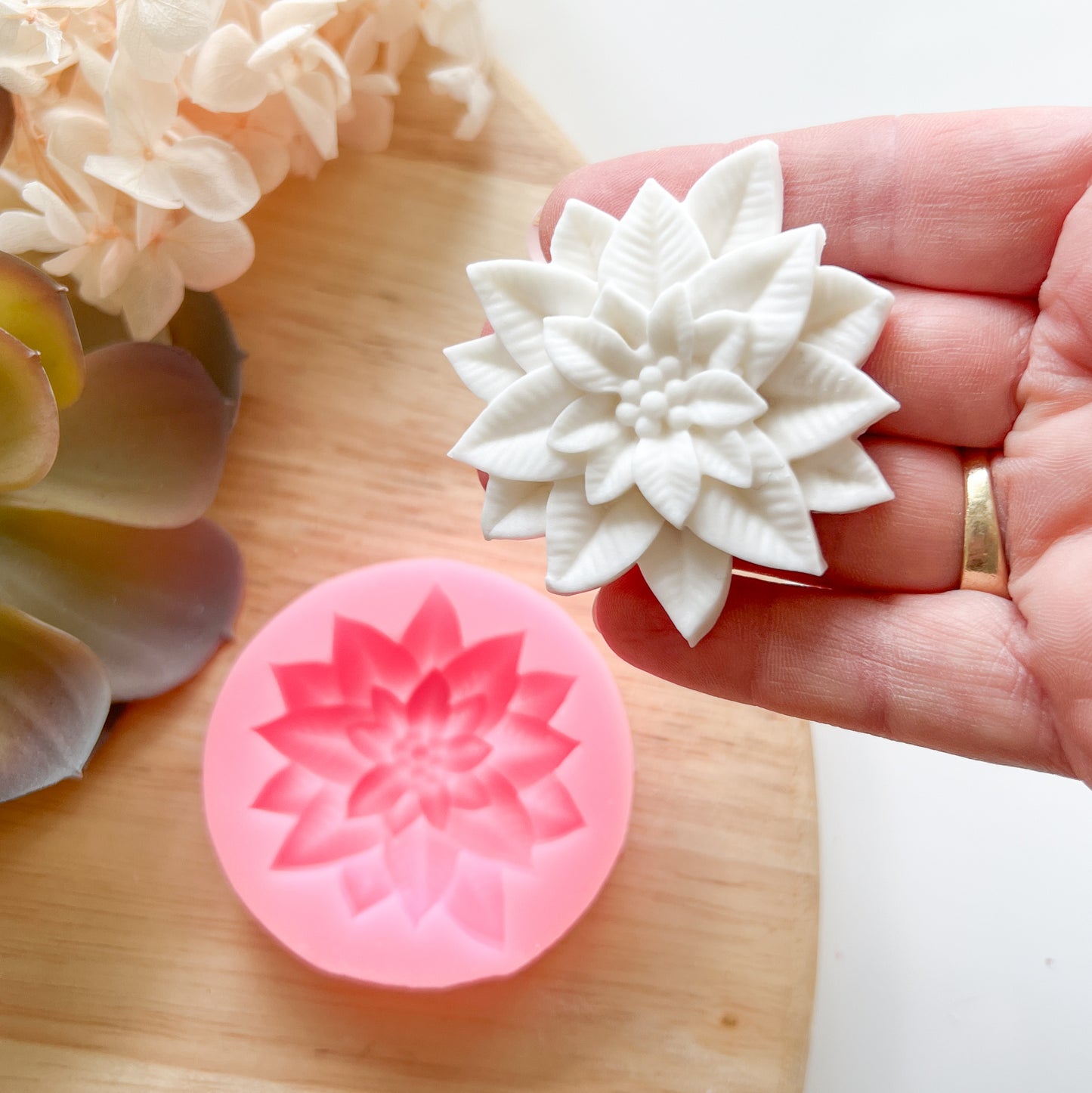 "Poinsettia" - Silicone Mould