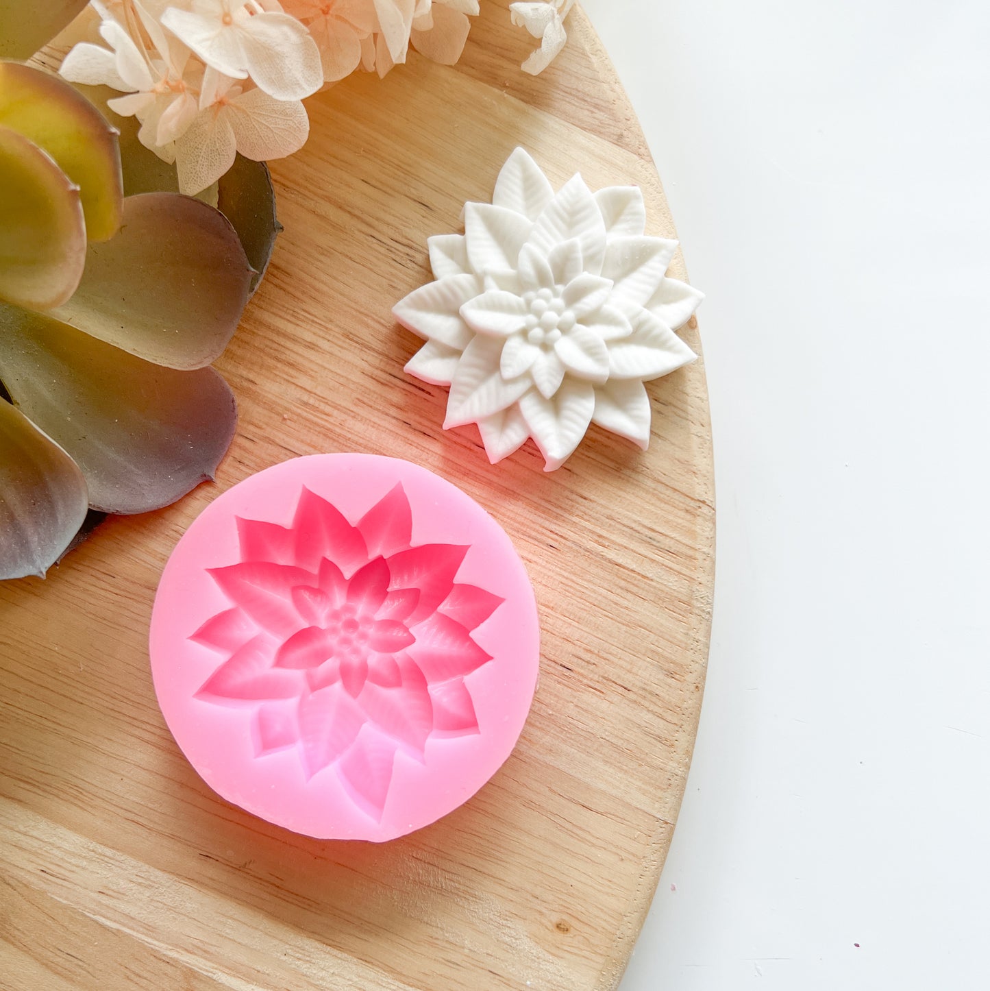 "Poinsettia" - Silicone Mould