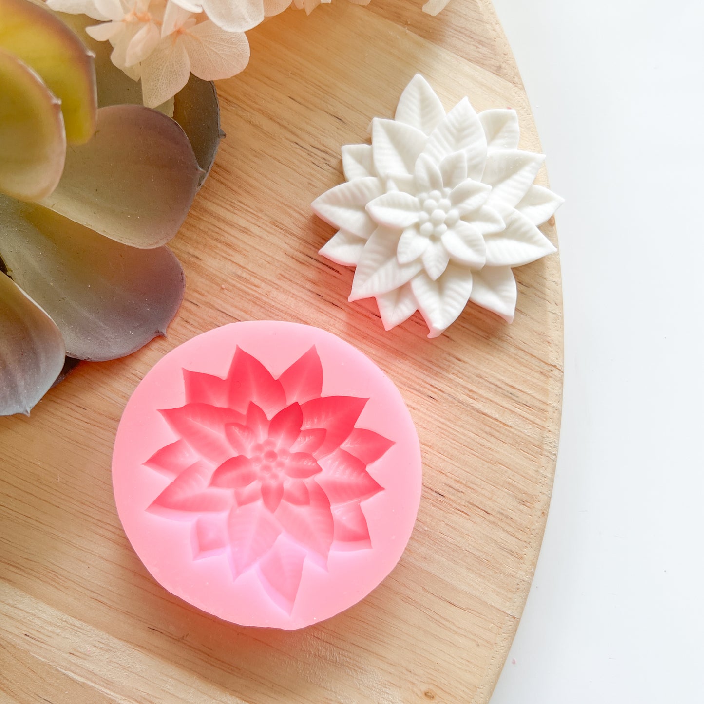 "Poinsettia" - Silicone Mould