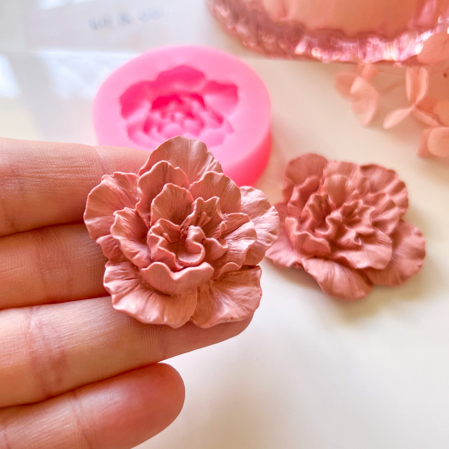 "Layered Hibiscus" - Silicone Mould