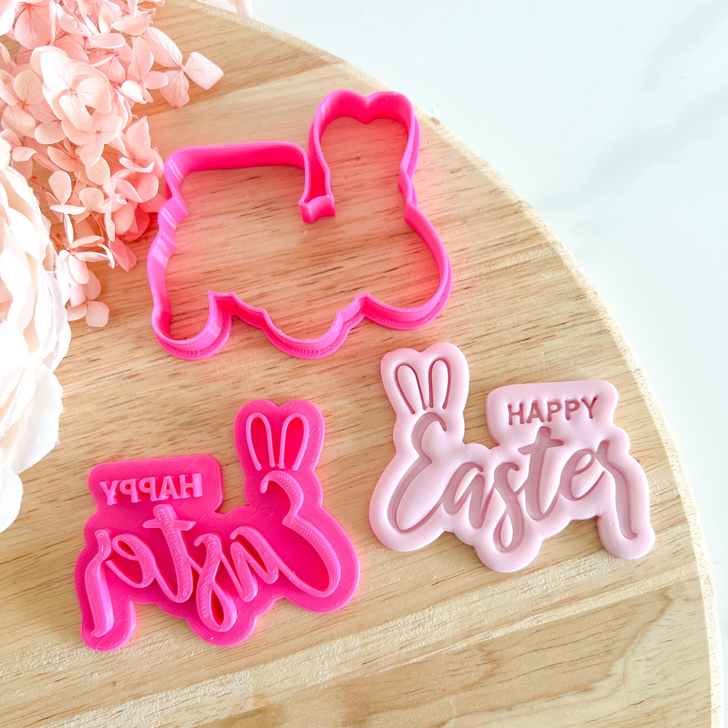 Happy Easter w Ears Cutter & Stamp ON SALE!