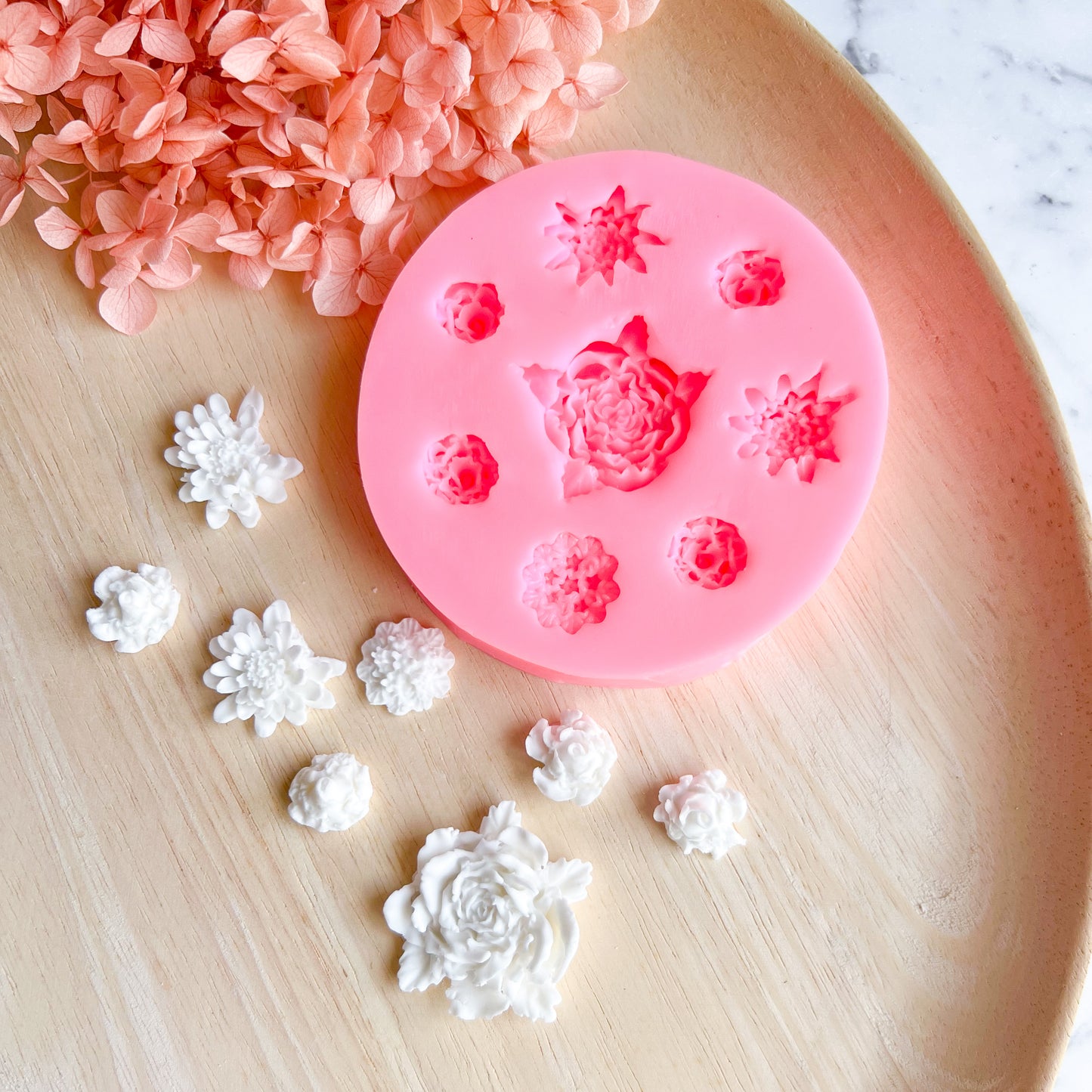 Sweet Florals Silicone Mould