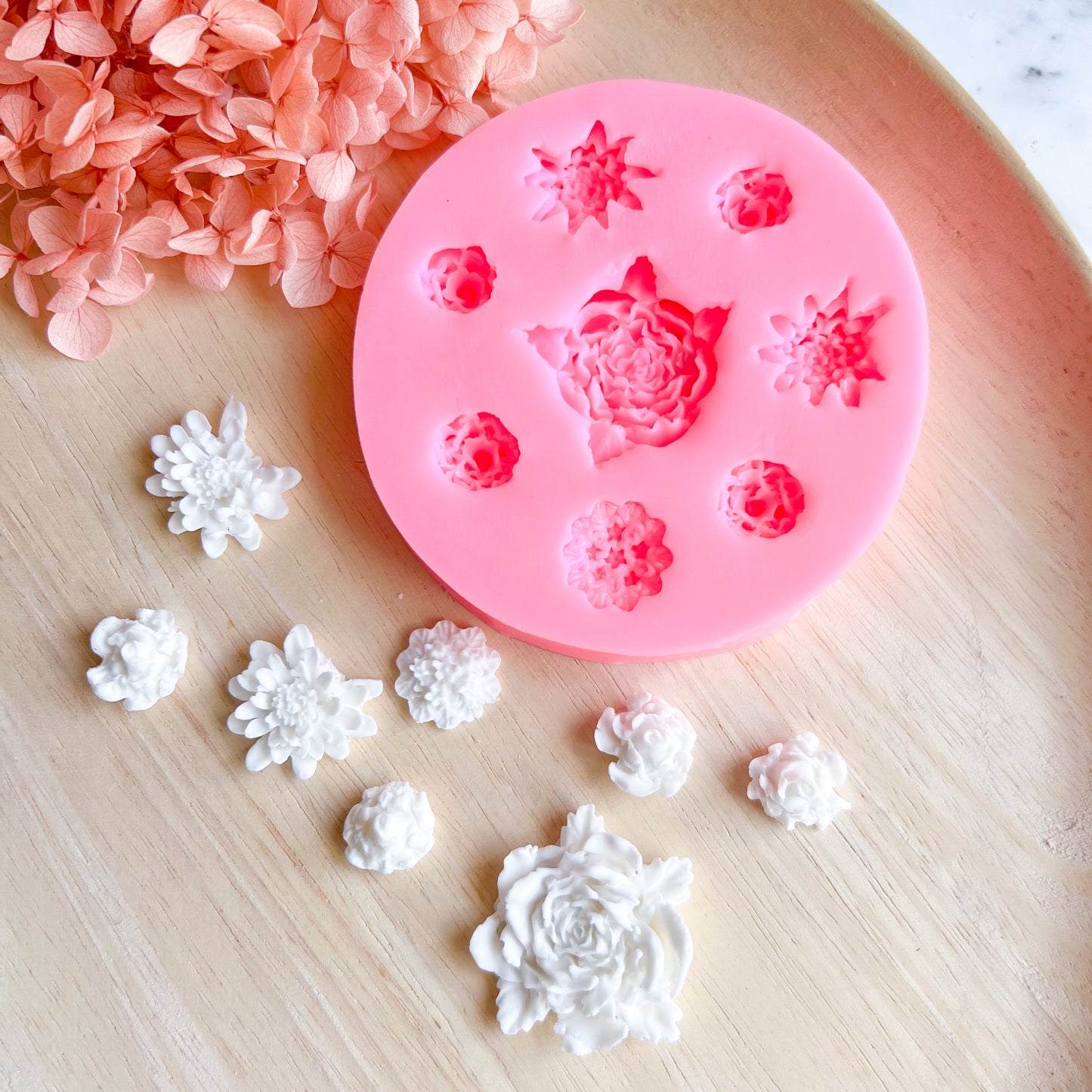 Sweet Florals Silicone Mould