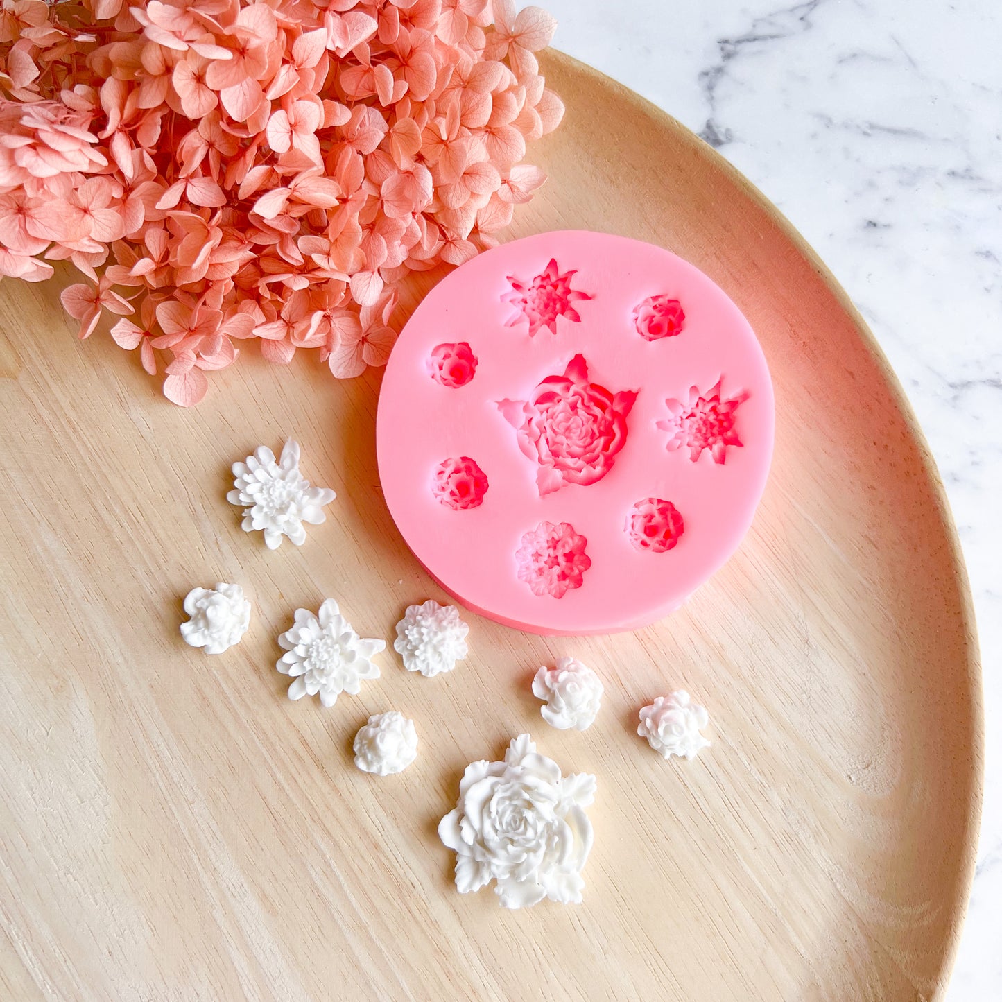 Sweet Florals Silicone Mould